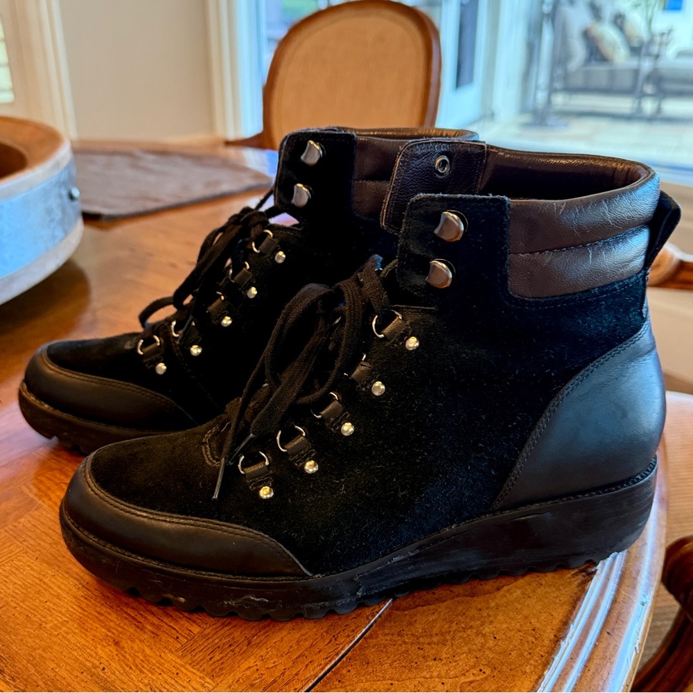 Cole Haan Leather/Suede Short Boots